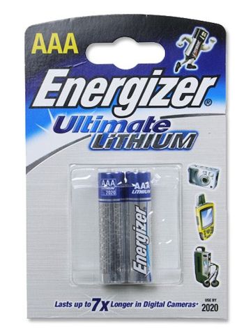 Energizer Batterie Lithium Mikro AAA L92