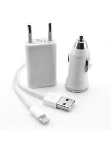 CHARGERS KIT 3IN1 PER APPLE LIGHTNING