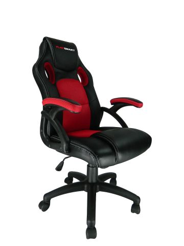 SEDIA DA GAMING PLAYSMART SUPERIOR PC CHAIR RED