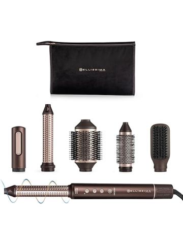 Bellissima Imetec Prodigy Styler digitale ad aria calda 6 in 1, Onde, Ricci, Liscio Volume senza Danni ai Capelli